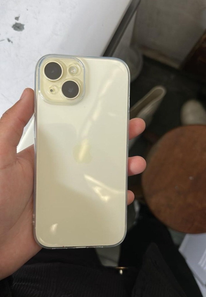 Feedback iPhone Amarelo